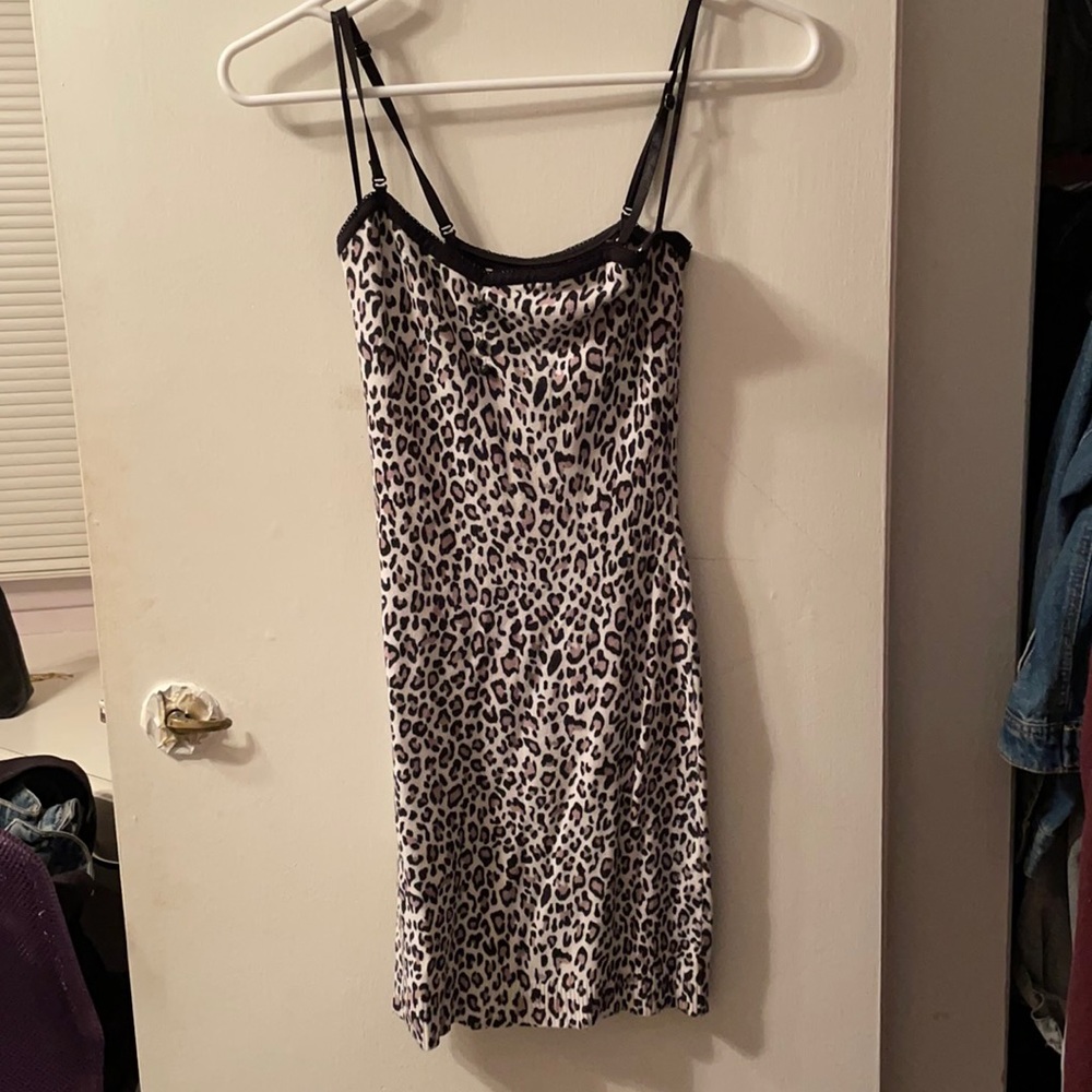 Vintage Sexy Guess Leopard Dress
